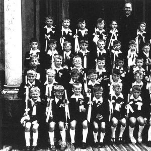 Mysłakowice 1959 rok. Pierwsza komunia.