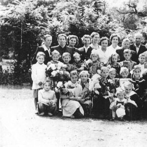 Zakończenie roku szkolnego. 1960 rok