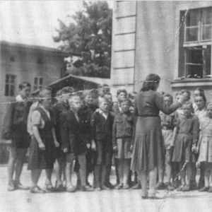 Mysłakowice, Szkoła Podstawowa 1947 rok