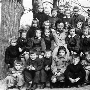 Mysłakowice klasa 1A, rok 1957