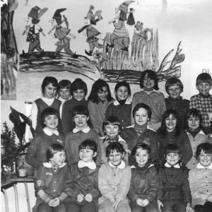Szkoła w Mysłakowicach 1979 r. Klasa 5a 