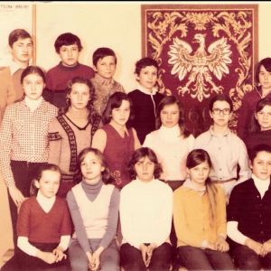 1980 r. kl. 8a z wychowawcą Panem Emilem Pyzikiem.