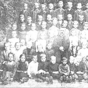 Bukowiec (niem. Buchwald, czes. Bukovn&iacute;k). Szkoła 1902 rok