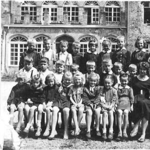 Mysłakowice szkoła 1959 rok.