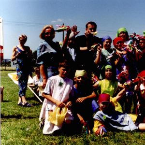 Festiwal Lniany 2000 rok. Mysłakowice