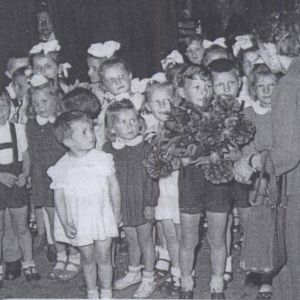 Mysłakowice przedszkolaki, ok 1960 rok