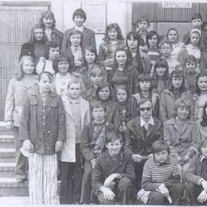 Wycieczka szkolna do Wieliczki. 1974 rok