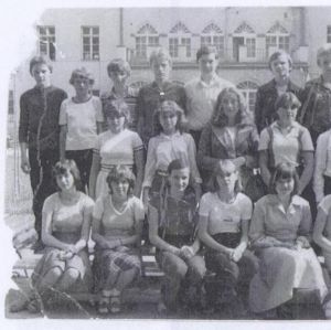 Szkoła w Mysłakowicach. 1981 rok, klasa VIII