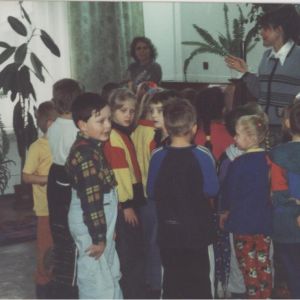 Gminny Ośrodek Kultury w Mysłakowicach. Prawdopodobnie koniec lat 90-tych. 