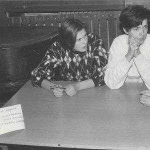 Młodzież w Gminnym Ośrodku Kultury w Mysłakowicach, rok nieznany