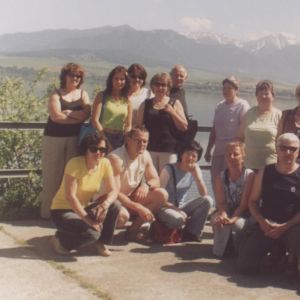 Maj 2005 roku. Wycieczka pracownik&oacute;w szkoły w Mysłakowicach. 