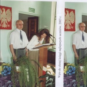 Szkoła podstawowa w Mysłakowicach. Zakończenie roku szkolnego. 2005 rok