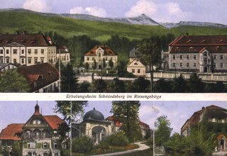 Kowary 1900+ r. Stara poczt&oacute;wka