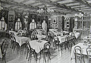 Schronisko "Petrova bouda" 1887 r.