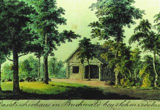 Bukowiec (niem. Buchwald, czes. Bukovn&iacute;k) . Poczt&oacute;wka ok 1900 r.