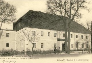 Gospoda "U Schmidta"  1903 r. Mysłakowice (niem. Erdmannsdorf-Zillerthal, Zillerthal)