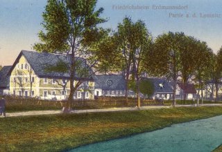 Erdmannsdorf (Mysłakowice) 1934 rok. Obecnie ul. Łokietka