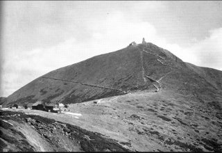 Widok na Śnieżkę lata ok 1930