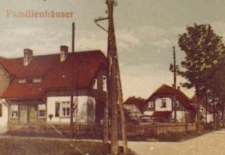 Erdmannsdorf (Mysłakowice) 1927 rok. Obecnie r&oacute;g ul Szkolnej i Łąkowej.