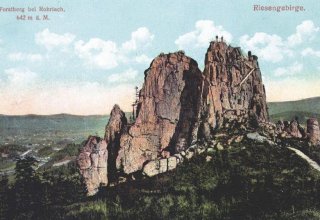 Sokolik (niem. Forst Berg lub Forstberg, 622 i 642 m n.p.m.)  1920 rok.