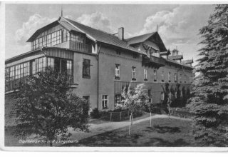 Erdmannsdorf (Mysłakowice). Ok 1920 r. Obecnie OHP Mysłakowice