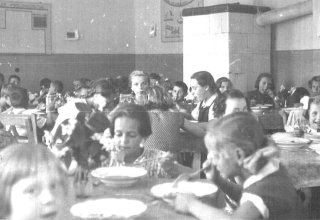 Mysłakowice, szkoła. 1948 rok