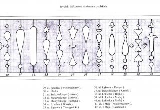 Wycinki balkonowe na domach Tyrolskich w Mysłakowicach cz.3