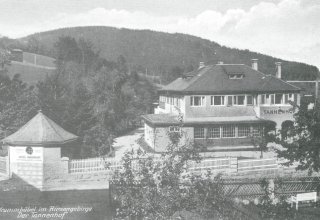 Krummh&uuml;bel (Karpacz) 1939 rok ośrodek wypoczynkowy Tannenhof obecnie "Jagoda" ul. Nad Łomnicą