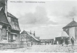 Szczyt Śnieżki 1932 rok.
