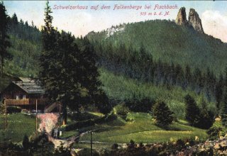 (Schweizerei) Karpniki (niem. Fischbach), ok 1920 rok. Obecnie schronisko PTTK &bdquo;Szwajcarka&rdquo;
