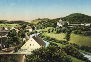 Panorama Bobr&oacute;w/Wojan&oacute;w. Ok 1920 rok