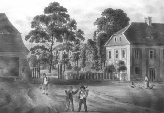 Karpniki (niem. Fischbach) 1825 rok.