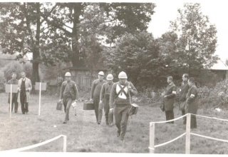Ćwiczenia Obrony Cywilnej DZPLn "Orzeł", Mysłakowice. ok 1970 ok
