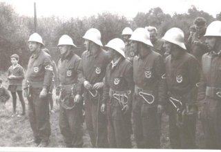 Ćwiczenia Obrony Cywilnej DZPLn "Orzeł", Mysłakowice. ok 1970 ok