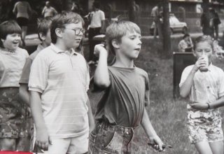 Dąbrowica, festyn. 1993 rok