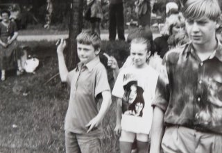 Dąbrowica, festyn. 1993 rok