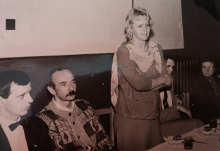 17.12.1993 roku. Dzień seniora w GOK Mysłakowice.