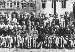 Mysłakowice szkoła 1959 rok.