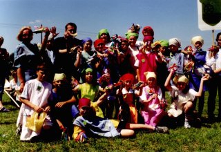 Festiwal Lniany 2000 rok. Mysłakowice