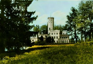 Mysłakowice (niem. Zillerthal-Erdmannsdorf, Erdmannsdorf). Pałac. Początek XX wieku