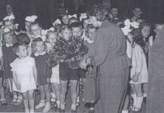 Mysłakowice przedszkolaki, ok 1960 rok