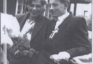 Mysłakowice 1956 rok. Ślub Państwa B.