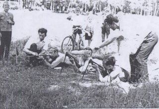 Spartakiada DZPLn "Orzeł" Mysłakowice, 1965 rok.