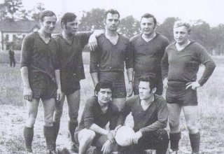 Zakładowa drużyna piłkarska DZPLn "Orzeł", 1971 rok