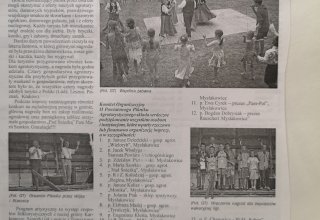 Informacja prasowa o Pikniku Agroturystycznym w Gminie Mysłakowice w 2003 roku
