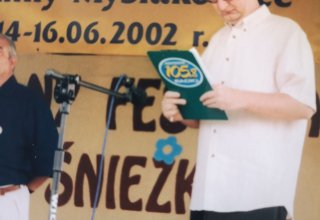 Dni promocji Gminy Mysłakowice połączone z " III Festiwalem lnianym Pod Śnieżką" 14-16.06 2002 roku.