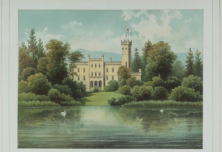 Pałac w Mysłakowicach (niem. Zillerthal-Erdmannsdorf), Autor: Theodor Hennicke, Data wydania: ok [1857-1883]