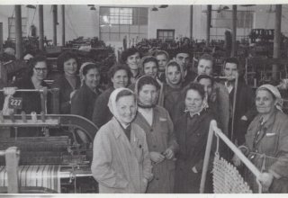 Tkalnia DZPLn "Orzeł", Mysłakowice 1968 rok.