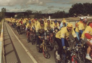 Amatorski Raid Rowerowy w drodze do Karpacza. 2005 rok