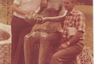 Pracownicy DZPLn "Orzeł Mysłakowice" w Bułgarii. 1980 rok